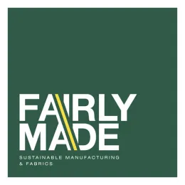 FairlyMade sustainable manufacturing & fabrics certification logo